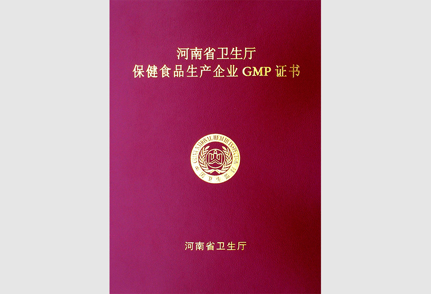 保健食品GMP认证(图1)
